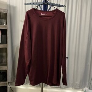 Under Armor Men’s Maroon Long Sleeve Top